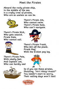 Pirate poem new - TeachingCave.com - TeachingCave.com