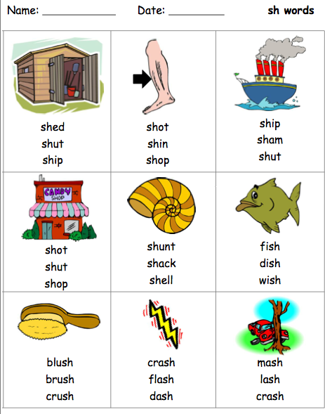 Sh Sound Worksheets and Resources for Foundation | Sh Phonics