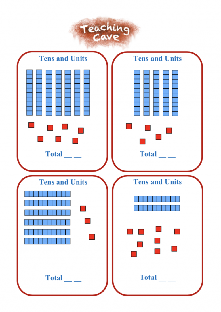 Tens And Units 1 TeachingCave TeachingCave